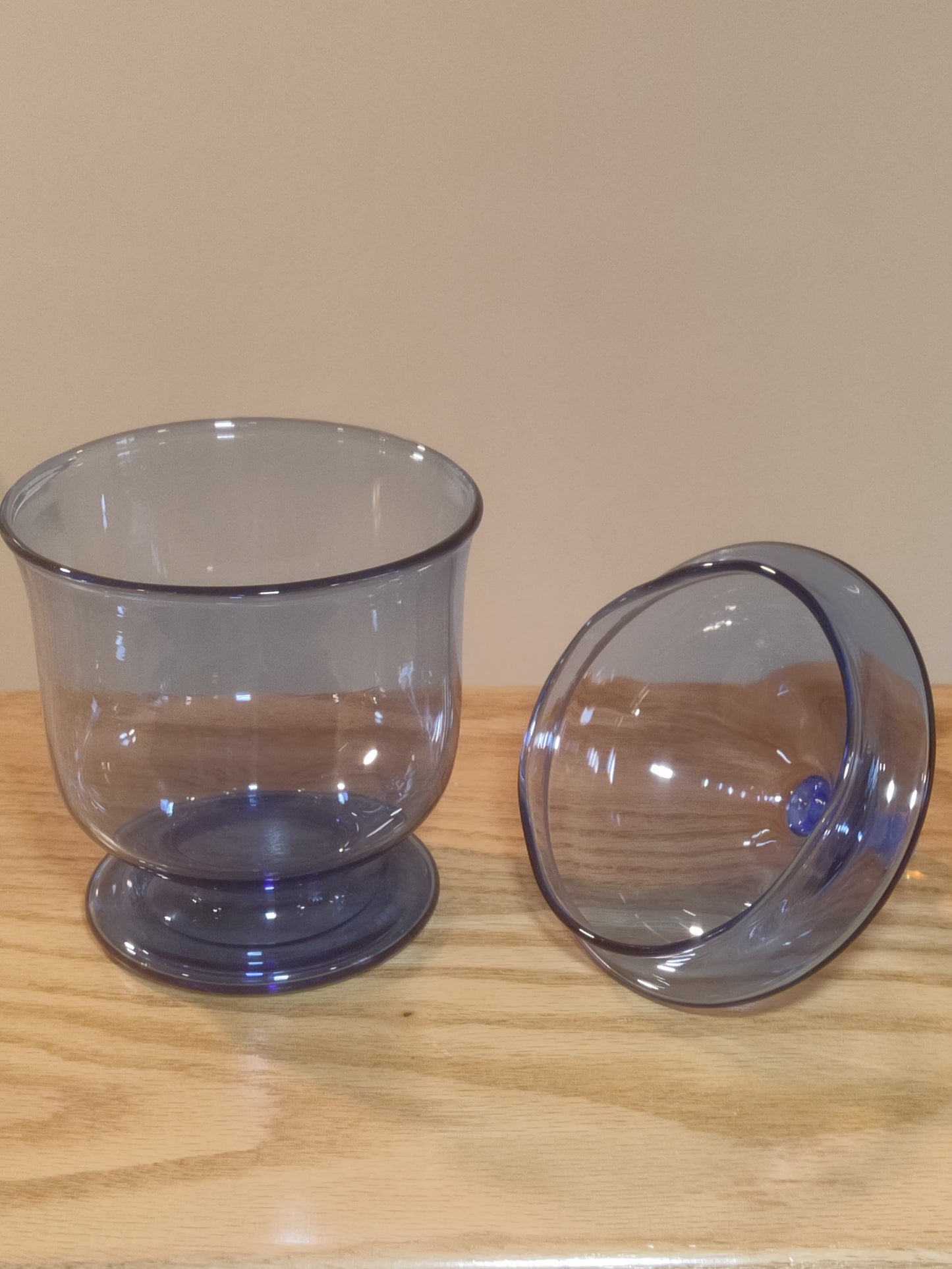 Eric Goldshmidt Glass Candy Dish Signed