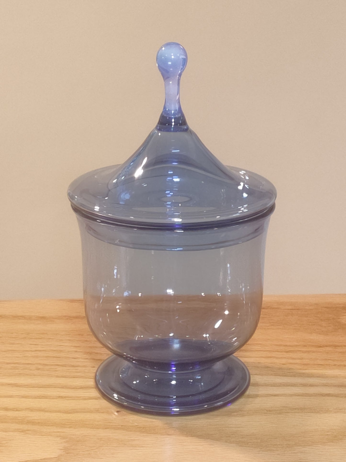 Eric Goldshmidt Glass Candy Dish Signed