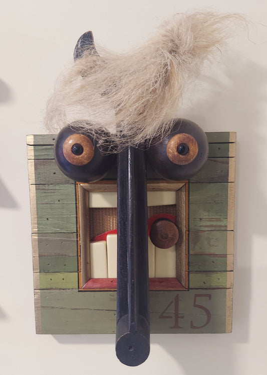"Old 45" Sculpture