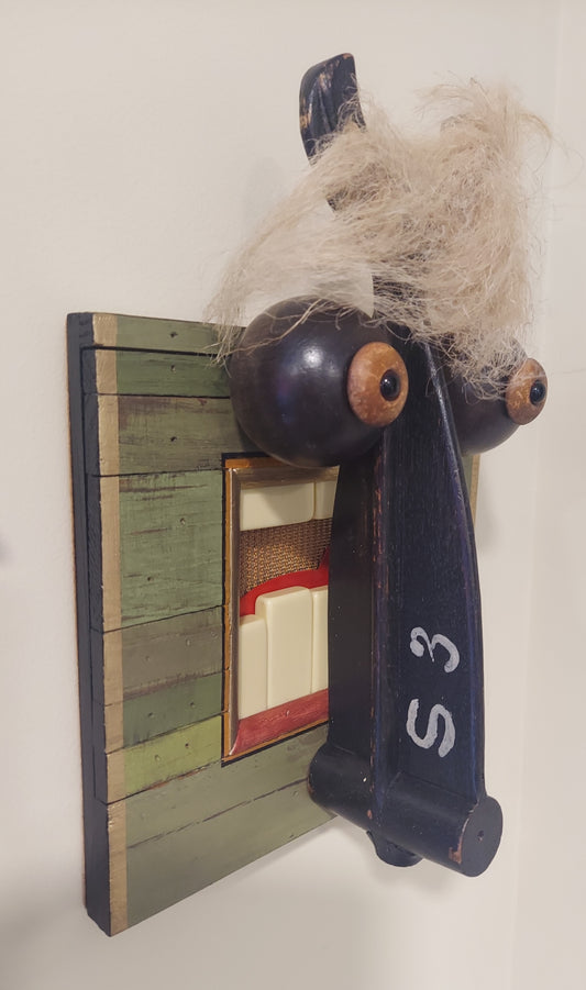 "Old 45" Sculpture