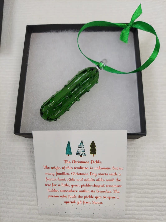 Christmas Pickle Ornament By: Christian Meehan
