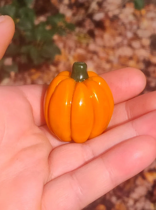 Mini Glass Pumpkin By: Christian Meehan