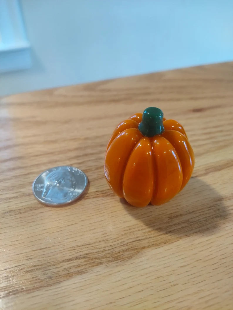 Mini Glass Pumpkin By: Christian Meehan